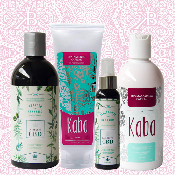 Kaba | Kit Capilar Kaba | La Receta CBD