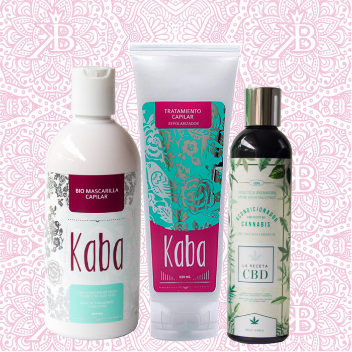 Kaba | Kit Capilar Kaba | La Receta CBD