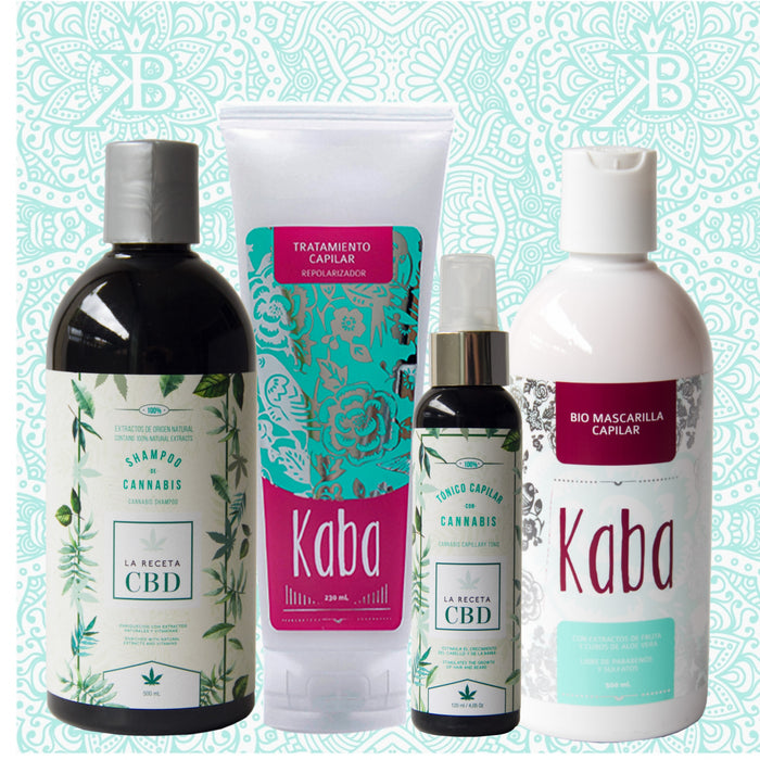 Kaba | Kit Capilar Kaba | La Receta CBD