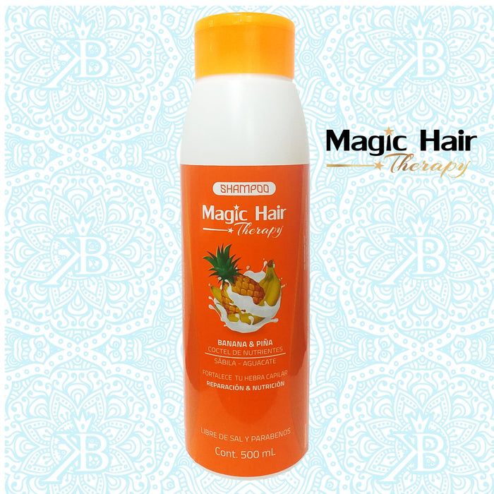 Magic Hair | Shampoo Anticaida  - Banana y Piña