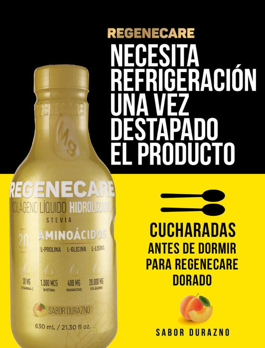 Regenecare | Colageno Azul Durazno 600ml